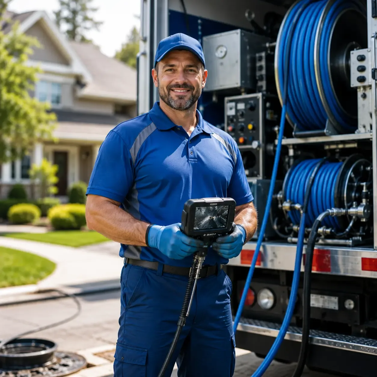 Local outdoor drain cleaning specialists in Davis, OK